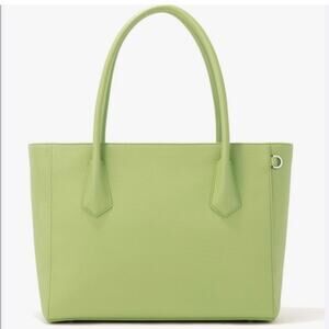 Dagne Dover Lime Green Signature Tote Bag